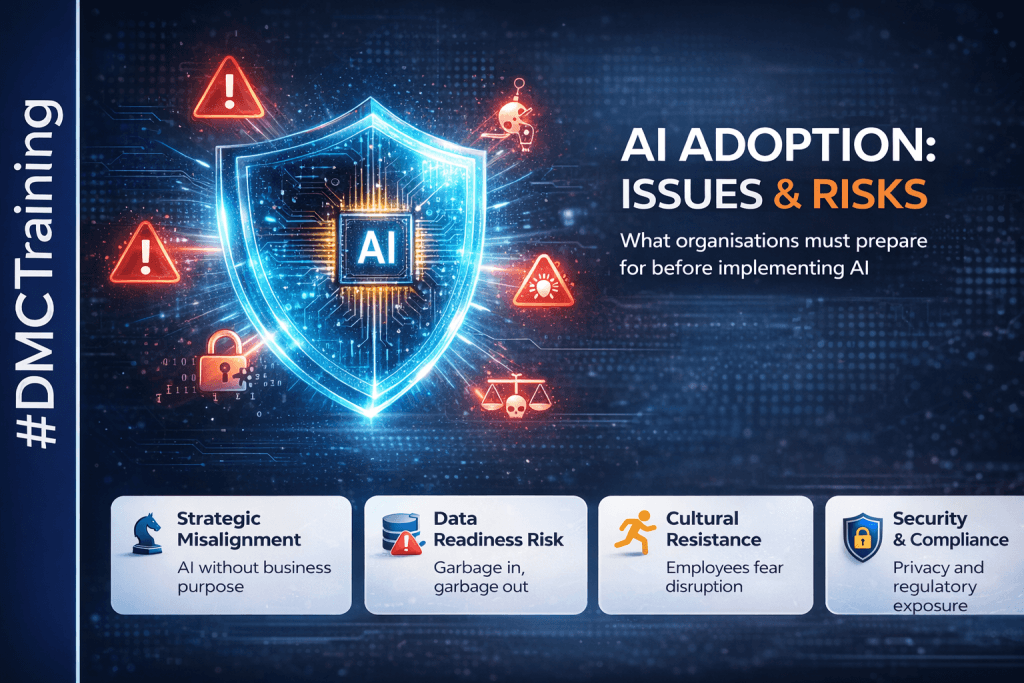 AI adoption issues and risks